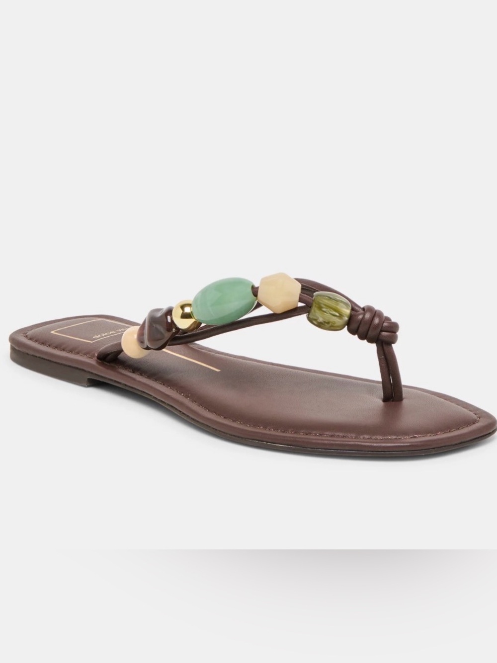 Dolce Vita Cely Sandals Dk Brown Leather